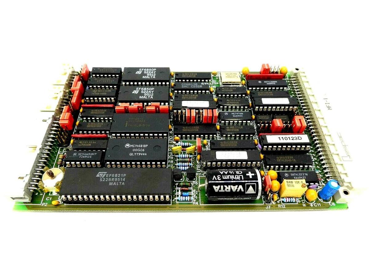 Used Gespac GESMFI-1 9119 PCB Card MFI-1 OnTrak DSS-200 Wafer Scrubber Working Spare