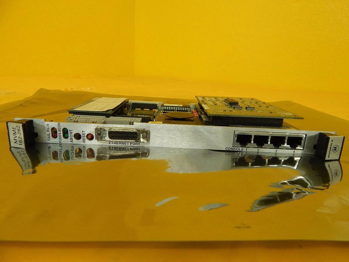 Used Motorola 01-W3866B 54B Embedded Controller VME PCB Card MVME 162-262 Working