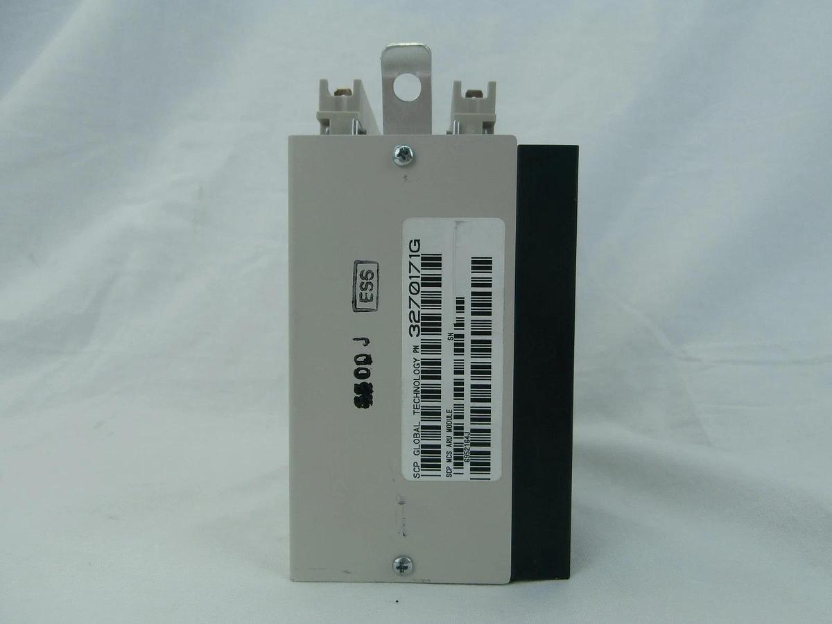 Used SCP Santa Clara Plastics 3270171G MCS Auxiliary Relay Unit 6952164J Used Working