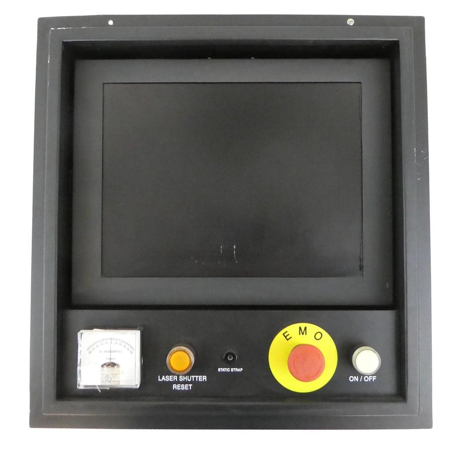 Used Rudolph Technologies P1981QCBM0628 Laser System Operator Interface Panel Surplus