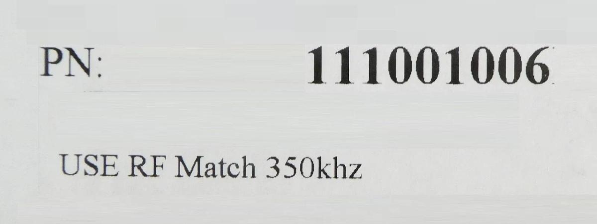 Used Astech ATL-100RA RF Matching Network RFPP AMAT 1110-01006 0900-01053 Refurbished