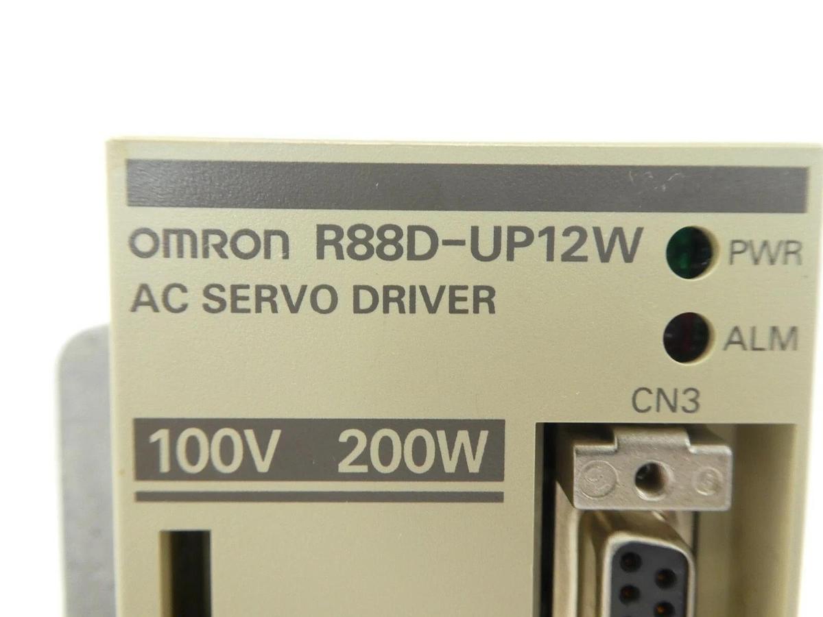 Used Omron R88D-UP12W AC Servo Driver R88D-U Working Surplus