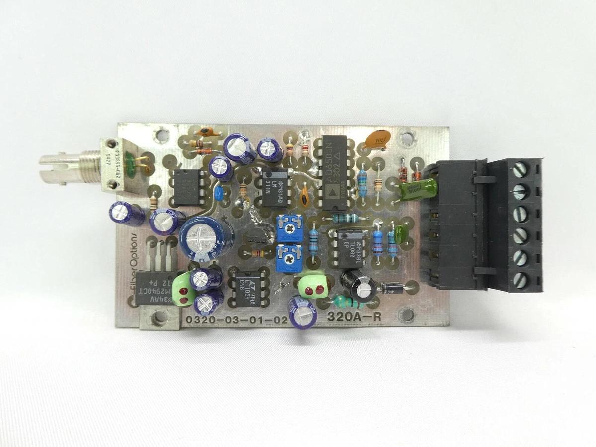 Used FiberOptions 0320-03-01-02 Interface PCB 320A-R Rev. A2 Varian 350D Lot of 4