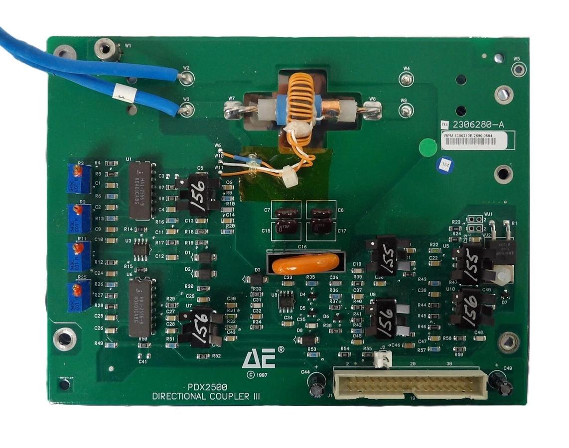 Used AE Advanced Energy 2306280-A PDX2500 Directional Coupler III PCB Working