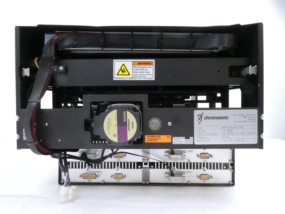 Used Chromasens WBI_Scanmodul COB Wafer Stage CP 0005 KPA-Tencor 0319954-000 Cu Spare
