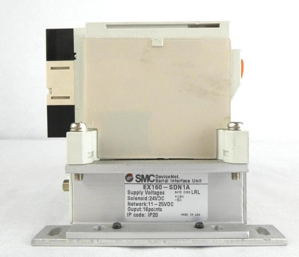 Used SMC EX160-SDN1A 8-Port Pneumatic Manifold VQ1200NY-5-X35 AMAT Lot of 2 Working
