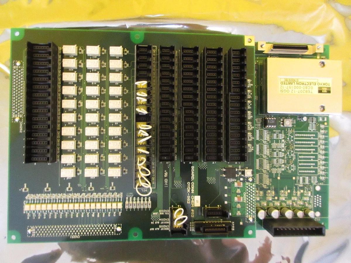 Used TEL Tokyo Electron OYDK-101 IO CHEM #02 PCB Board OYDK-062 Lithius Working