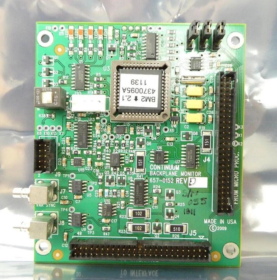 Used Continuum Dual HVPS Controller PCB Set of 3 621-0009 657-0152 657-0159 Working