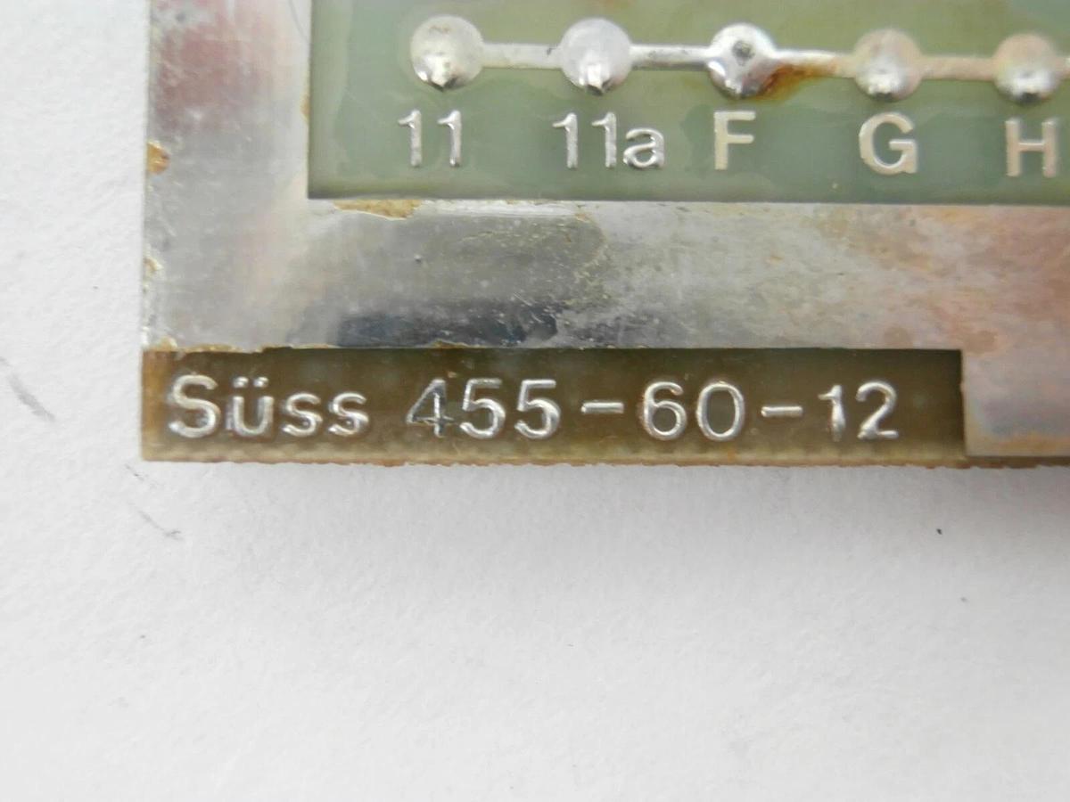 Used Karl Suss 455-60-12 PCB Card 559.12bA MJB 55 Wafer Mask Aligner Working Surplus