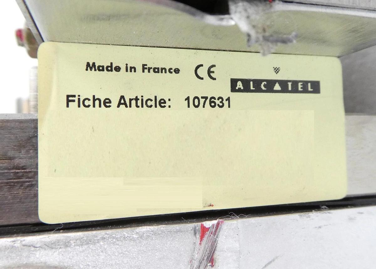 Used Alcatel Adixen 107631 Mass Spectrometry Analyzer Cell & VHS Amplifier Untested