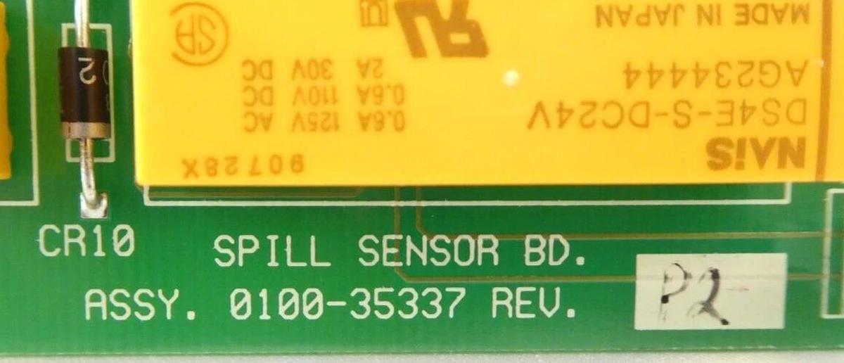 Used AMAT Applied Materials 0100-35337 Spill Sensor PCB Working Surplus