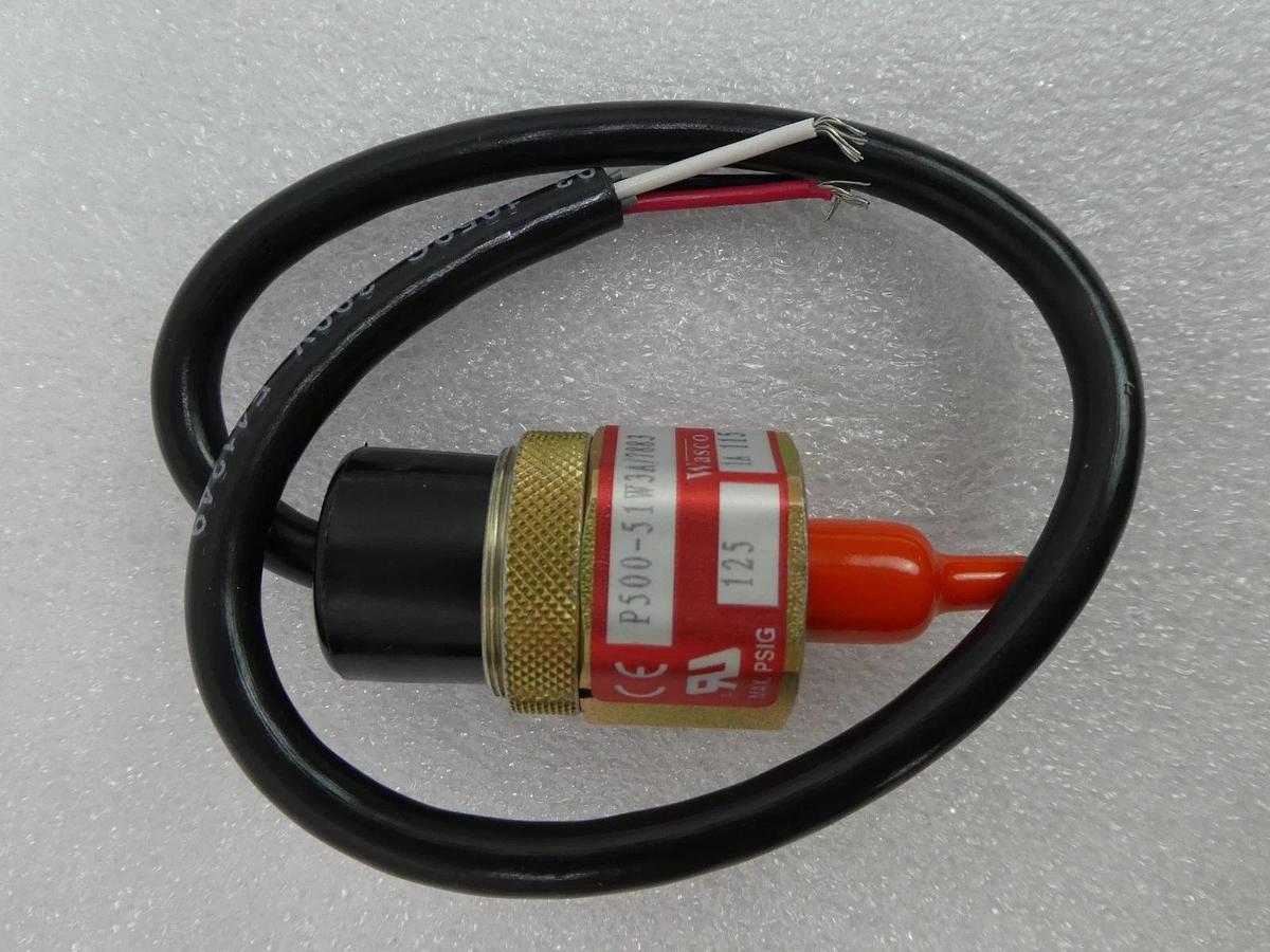 Used Wasco P500-51W3A/7883 Vacuum Pressure Switch 20337--1 10/00 Reseller Lot of 9