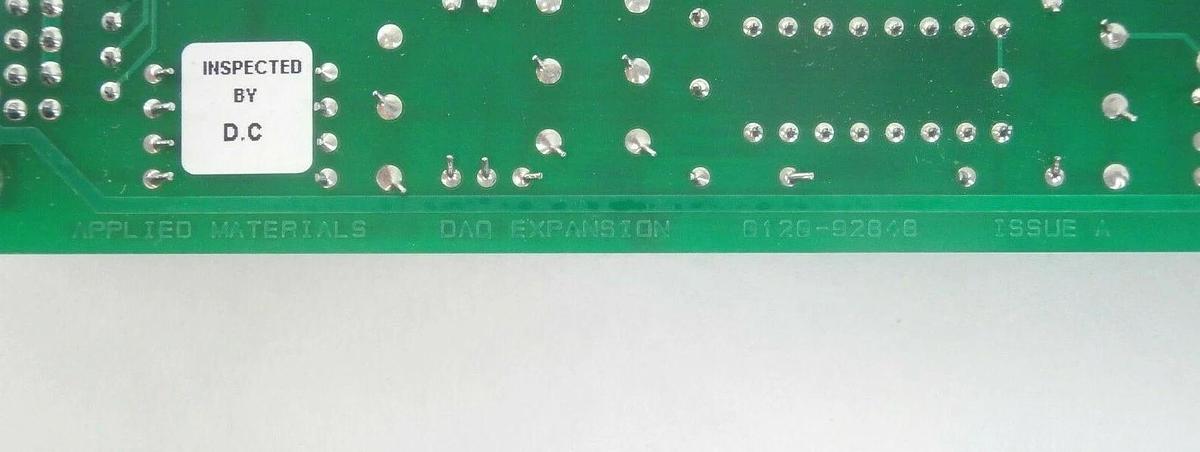 Used AMAT Applied Materials 90780 DAQ Expansion PCB 0120-92848 0120-92849 Working