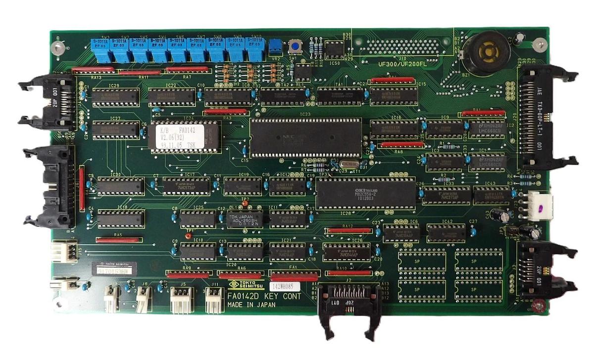 Used Toyko Seimitsu FA0142D Key Controller PCB Assembly UF300/UF200FL Working