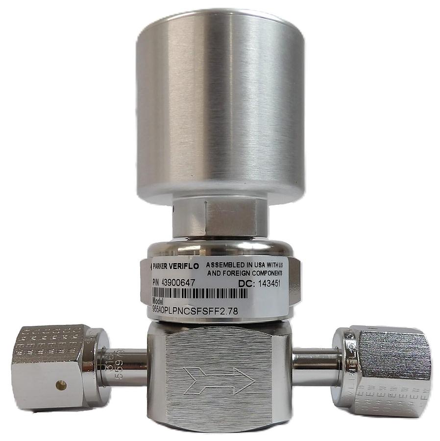 Used Parker Veriflo 43900647 Diaphragm Valve 955AOPLPNCSFSFF2.78 New Surplus
