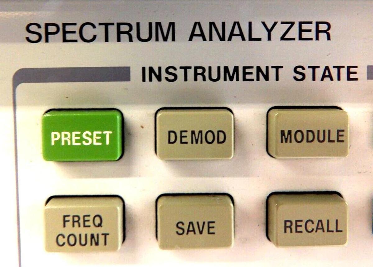 Used HP Hewlett-Packard 8562B Spectrum Analyzer 1kHz-2.9GHz 2.75-22GHz Spare Surplus