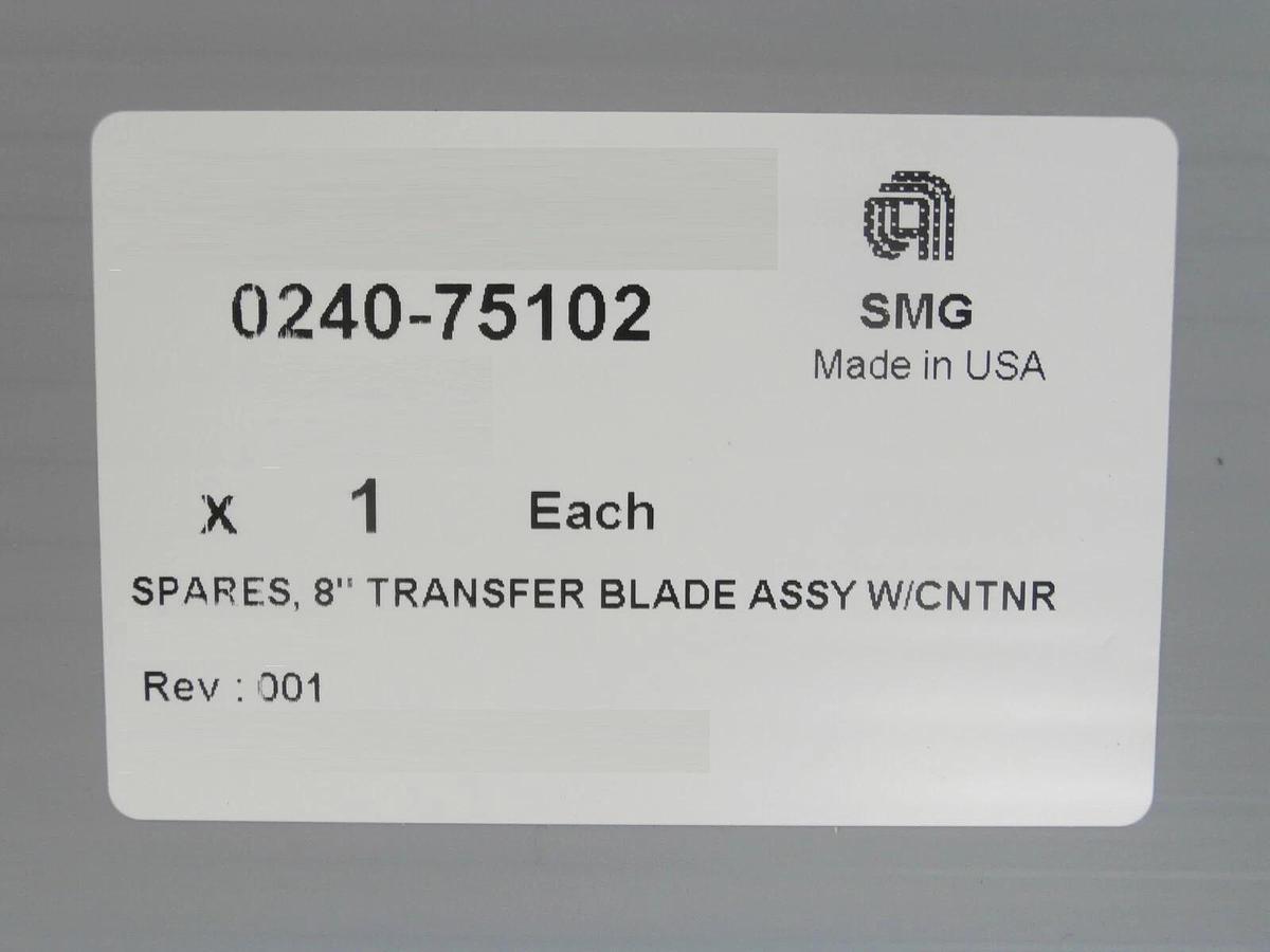 AMAT Applied Materials 0240-75102 200mm Transfer Blade 8" End Effector New