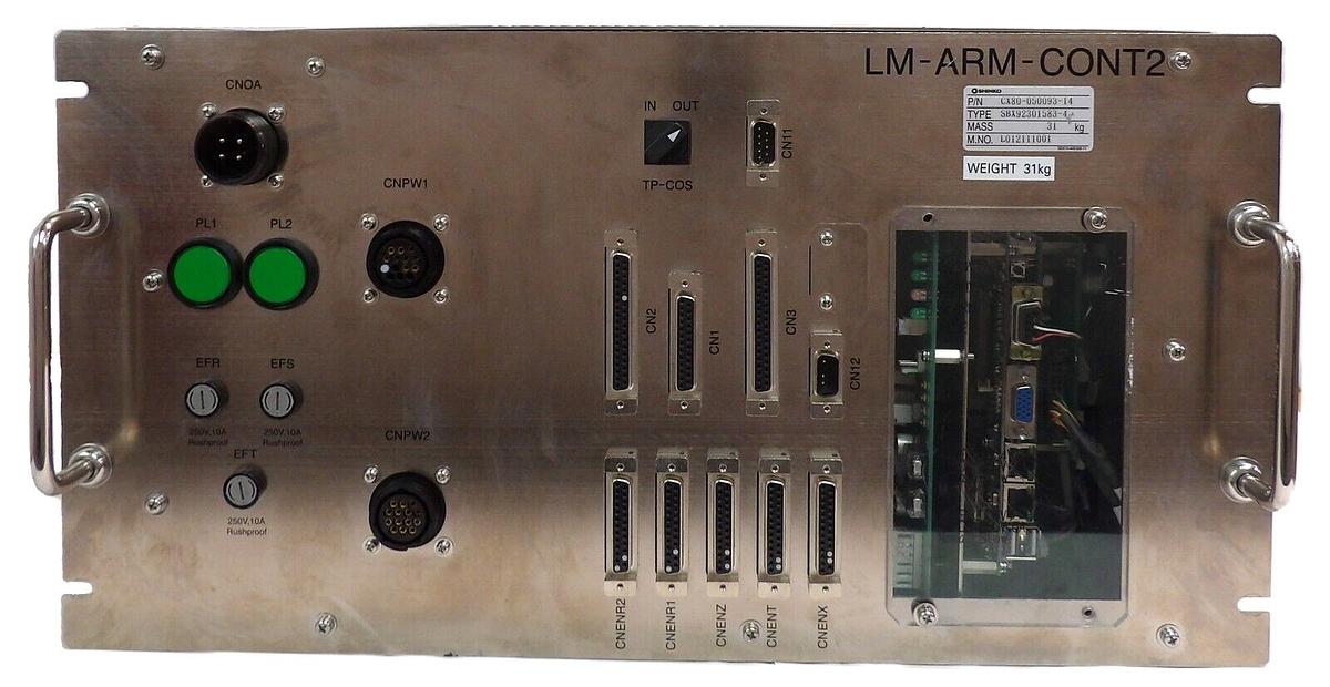 Used Shinko CX80-050093-14 Robot Controller SBX92301583-4 LM-ARM-CONT2 Working