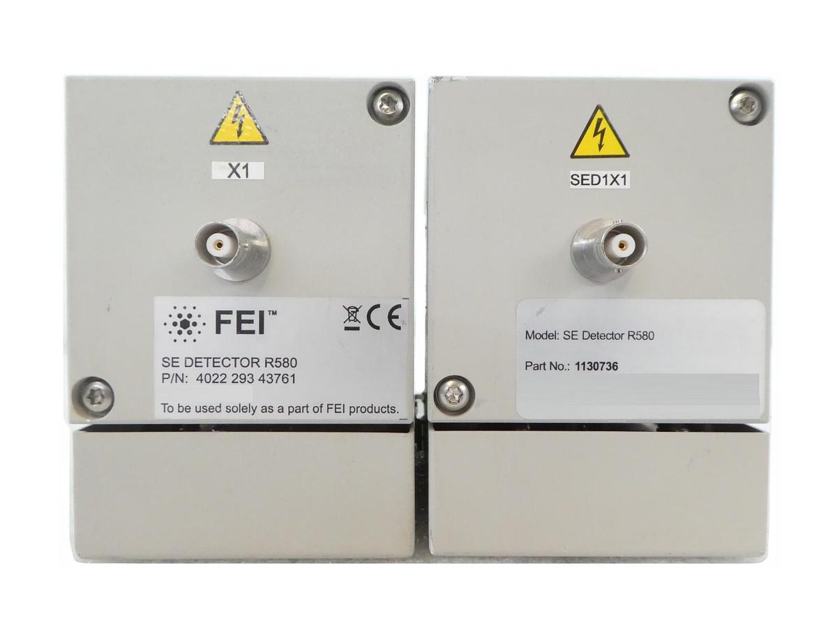Used FEI Company SE Detector RS80 4022 293 43761 1130736 Reseller Lot of 2 Spare
