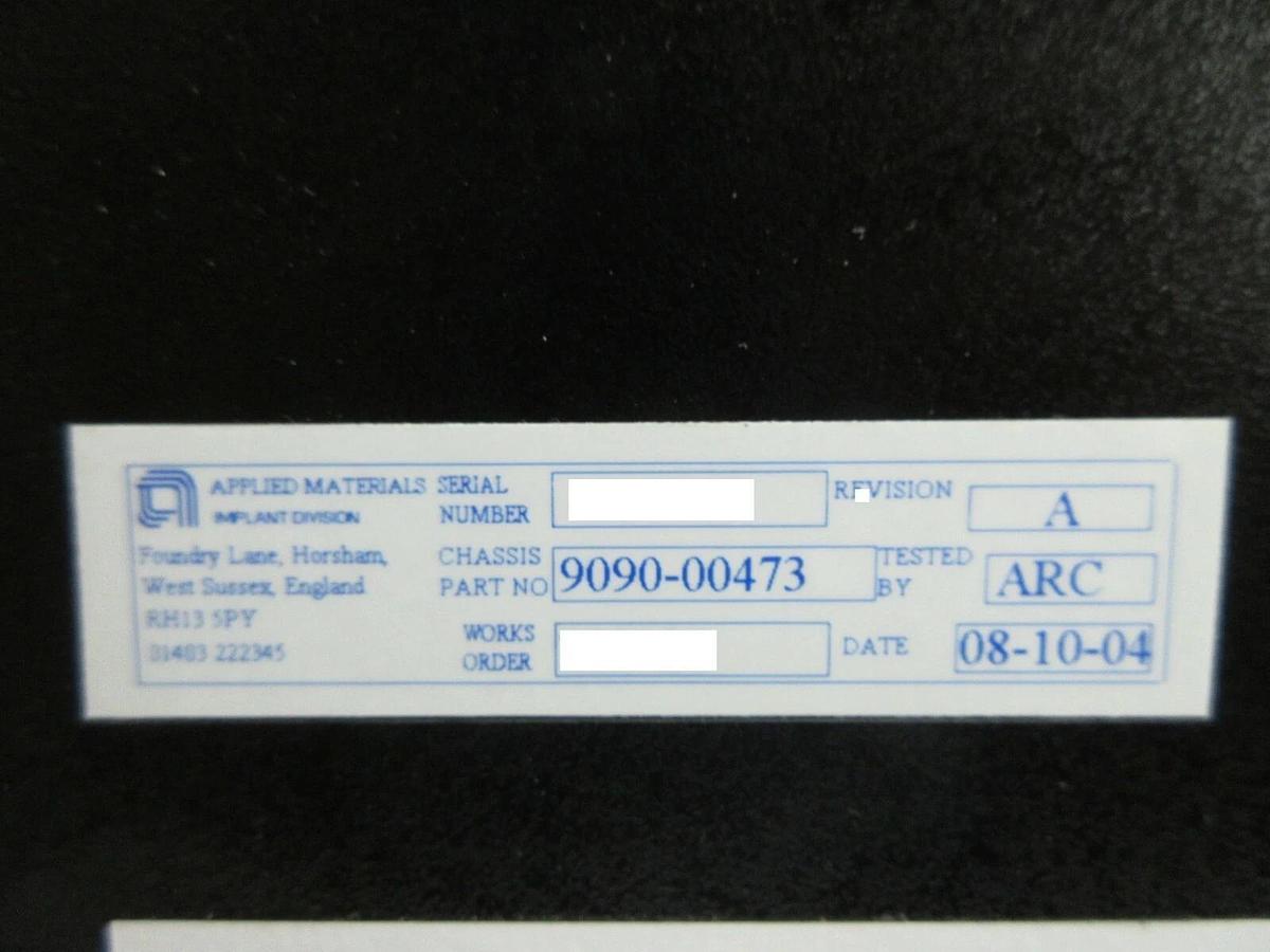 Used Glassman High Voltage PS/ER06N25.0YZ4 Power Supply AMAT 9090-00473 Working