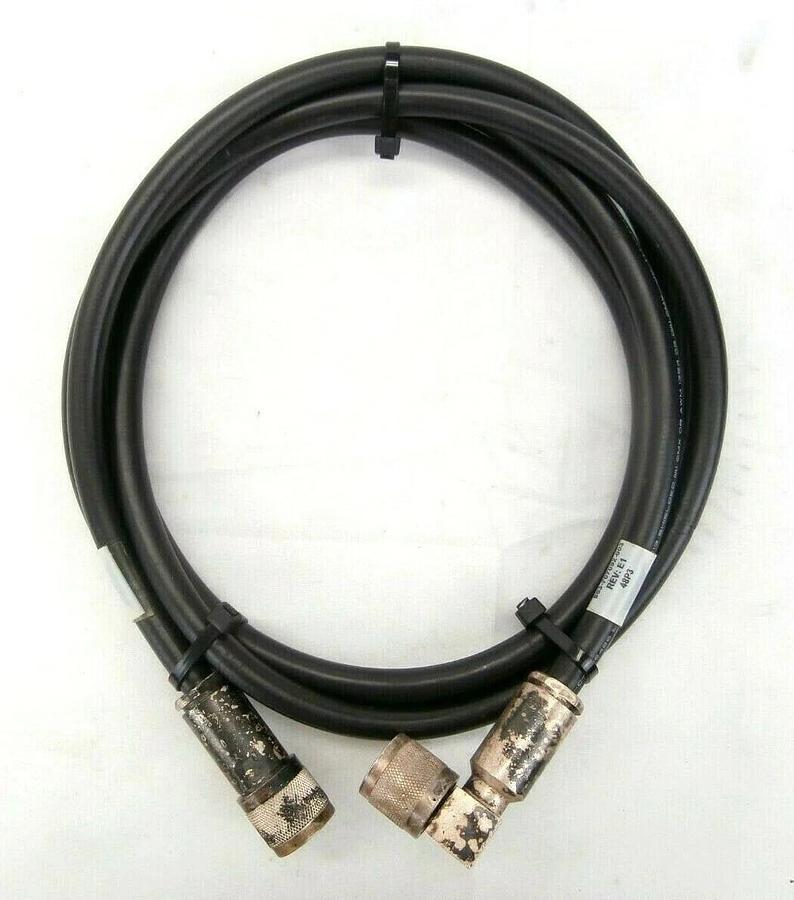 Used Lam Research 853-707092-003 RF Cable 7.5 Foot FPD Continuum Working Spare