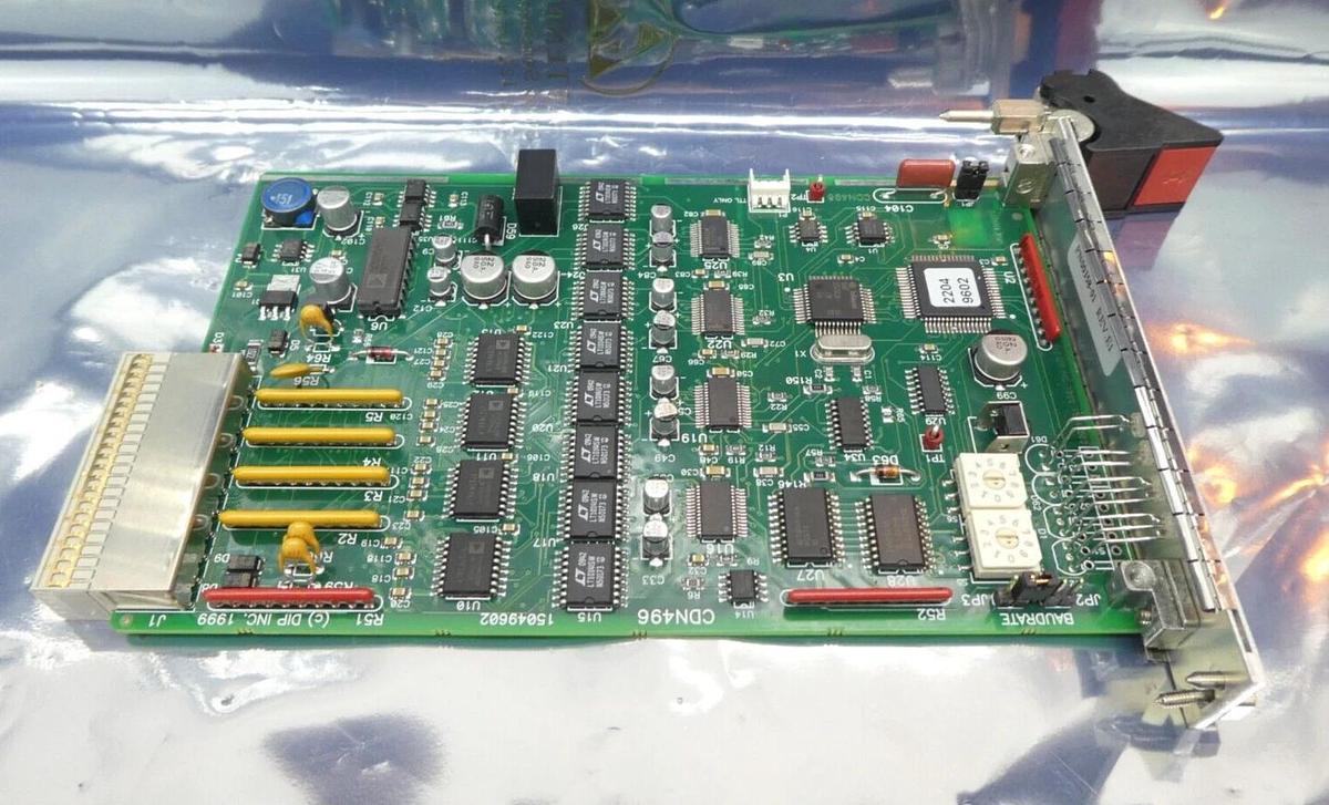 Used DIP 15049602 DeviceNet I/O PCB Card CDN496 AMAT 0190-14284 MKS Working