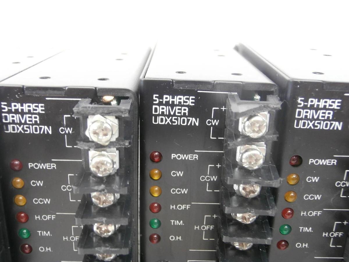 Used Oriental Motor UDX5107N 5-Phase Driver Super VEXTA Reseller Lot of 5 As-Is