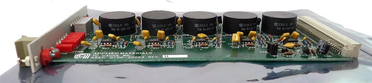 Used AMAT Applied Materials 0100-20063 TC Gauge PCB Card Working Surplus