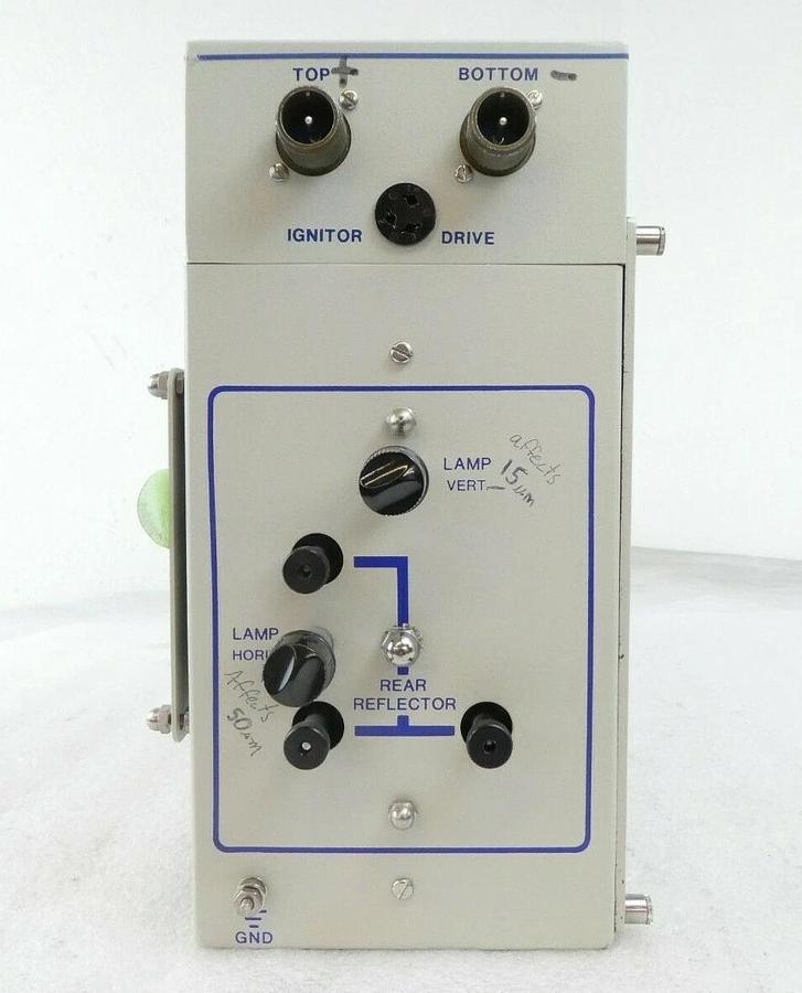 Used Ultrapointe 500 UV Arc Lamp Module with Focusing Lens 77800 Oriel 66003 Working