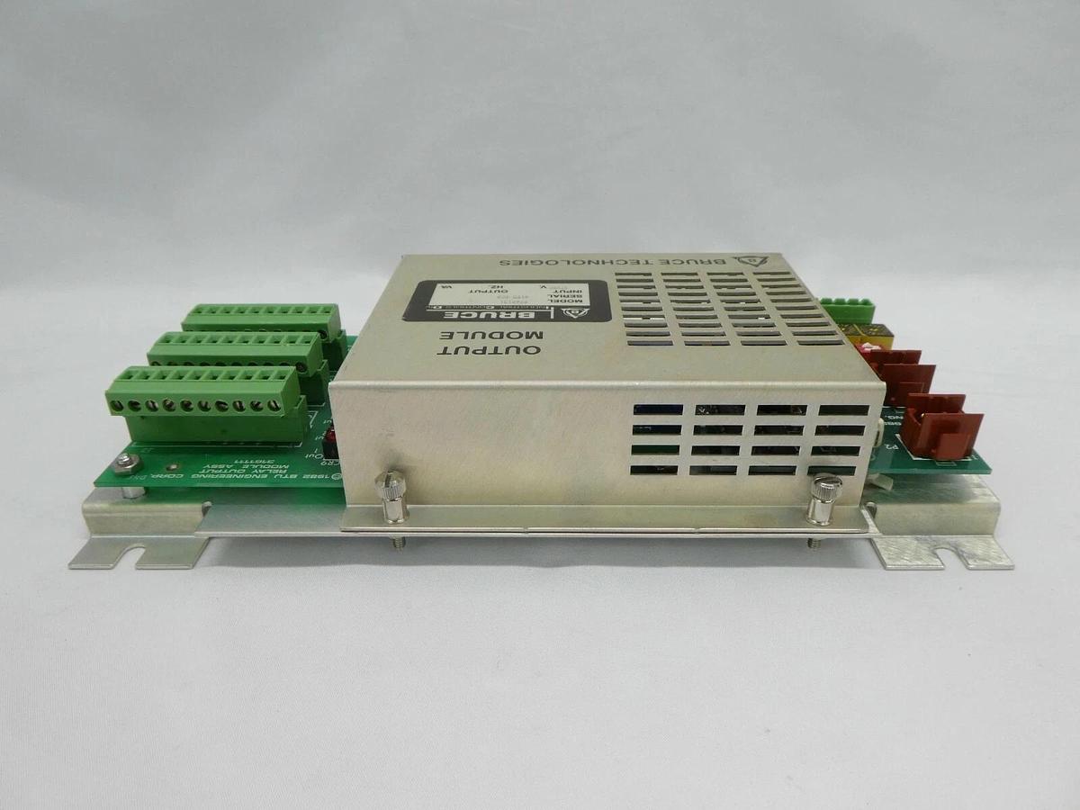 Used Bruce Technologies 9760131 Output Module PCB Assembly BTU 3161111 3161081 As-Is