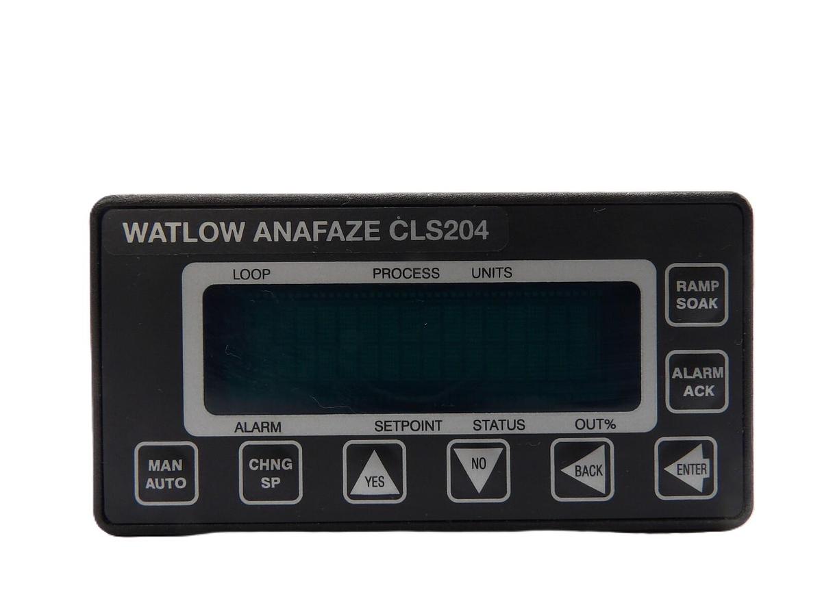 Used Watlow 88-30500-510 Anafaze Temperature Controller TB18 CLS204 Working Surplus