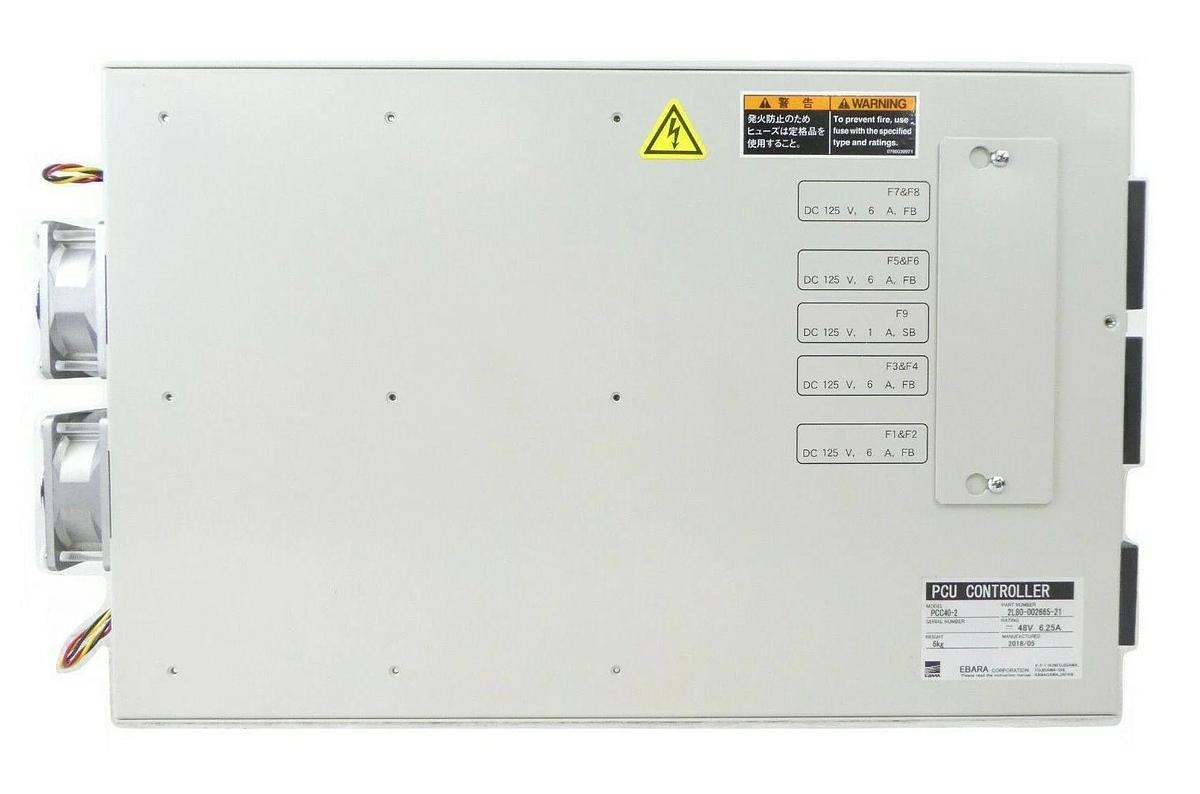 Ebara 2L80-002665-21 PCU Controller PCC40-2 TEL Tokyo Electron New Surplus