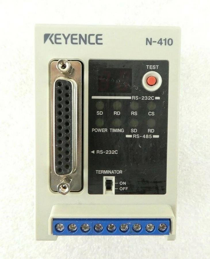 Used Keyence Internal Sensor System Lot of 5 N-410 N-R4 RF-550 Rudolph F30 Working