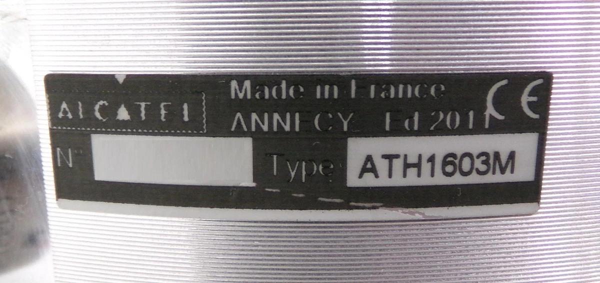 Used Alcatel Adixen ATH1603M Turbomolecular Pump Pfeiffer Turbo Untested Surplus
