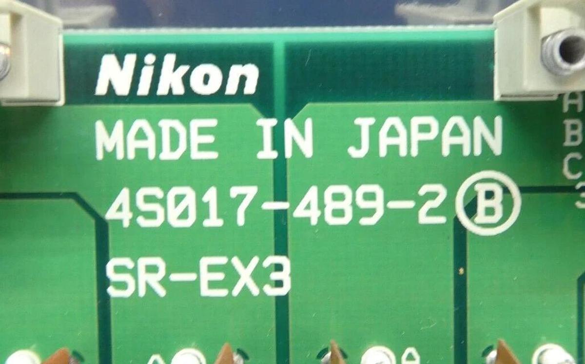 Used Nikon 4S017-489-2Ⓑ Extension PCB Card SR-EX3 Working Surplus
