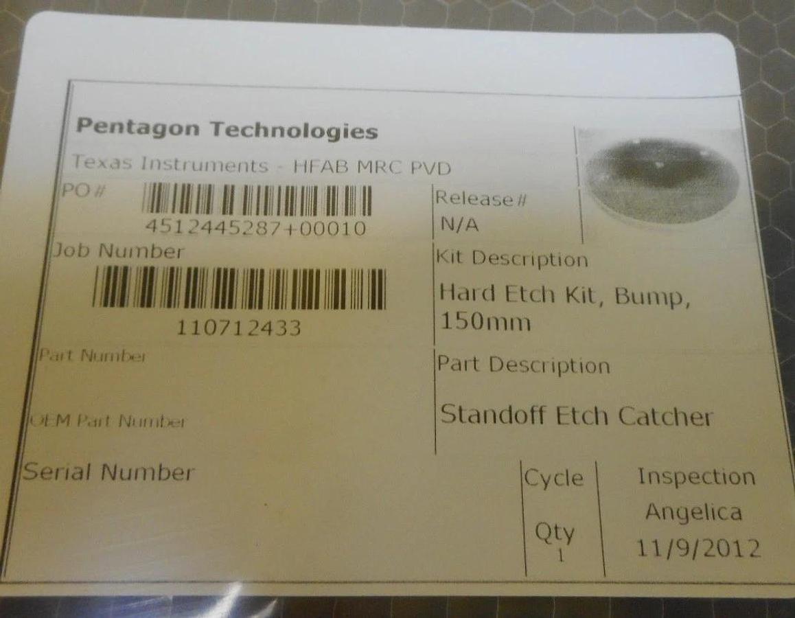 Refurbished MRC 150mm Hard Etch Bump Kit Eclipse Star Missing Door Shield Refurbished