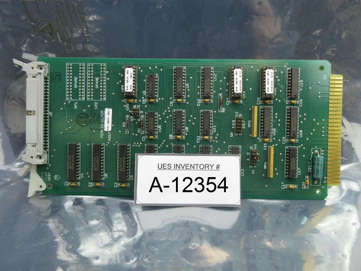 Used Perkin-Elmer 851-9993 Interface PCB Card 879-8076-002 Rev. A SVG ASML 90S Used