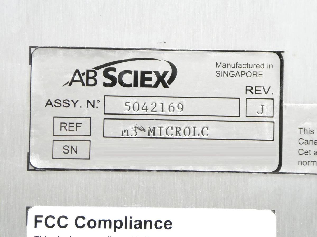 Used AB Sciex 5042169 M3 MicroLC Liquid Chromatography System with PAL HTS-xt Surplus