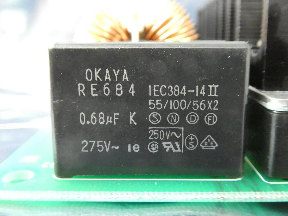 Used Komatsu CADK00330 Power Supply PCB BAMA01150 RCC-300 TEL Lithius Surplus Working