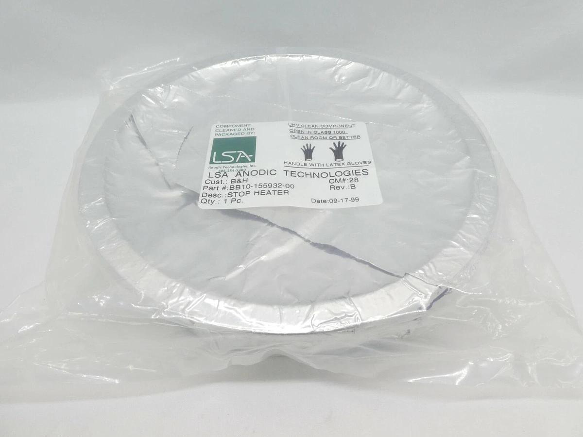 Used LSA Anodic Technologies BB10-155932-00 Stop Heater Pin Plate Rev. B Working