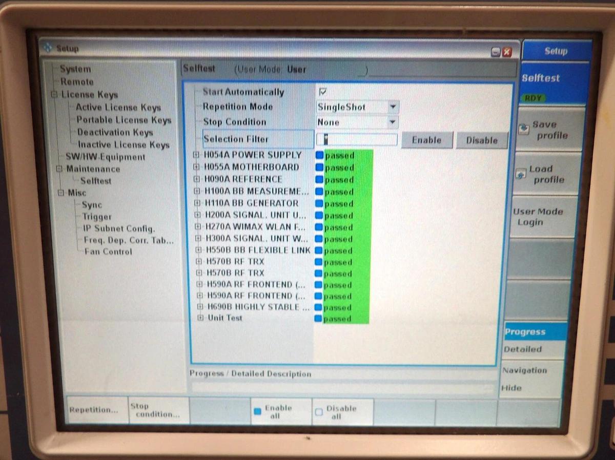 Used Rohde & Schwarz 1201.0002K50 Wideband Radio Tester CMW 500 Working
