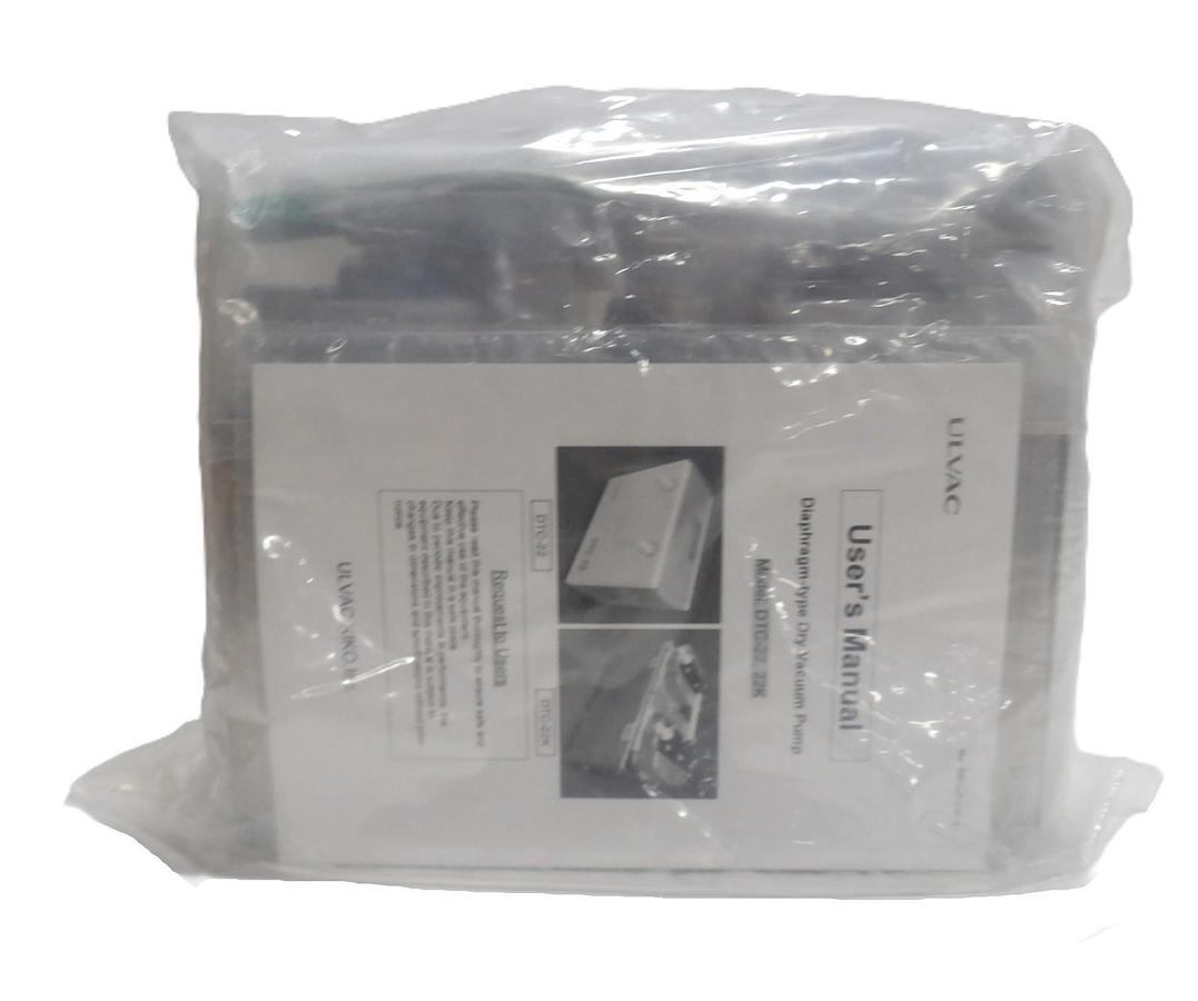 Used Ulvac Technologies DTC-22K Diaphragm Vacuum Pump Ebara C-4008-242-0011 New