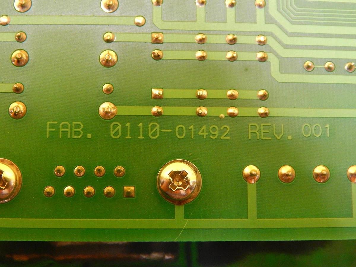 Used AMAT Applied Materials 0100-01492 Source Conditioning Board PCB Working Surplus