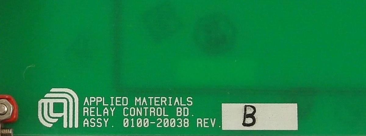 Used AMAT Applied Materials 0100-20038 Relay Control PCB Card Reseller Lot of 2
