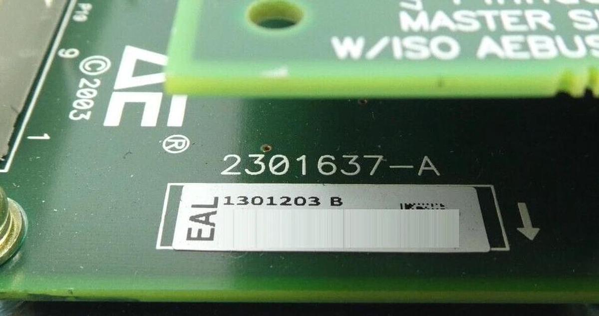 Used AE Advanced Energy 3054108-11 Pinnacle Control PCB Assembly 2301637-A 1301203