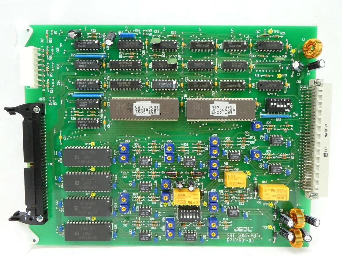Used JEOL BP101801-00 SRT CONT PB PCB Card JWS-2000 Wafer Review SEM Working Spare