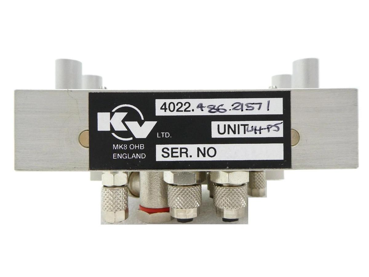 Used KV Automation 4022.486.21571 Pneumatic Manifold Unit UH-P5 Working Spare