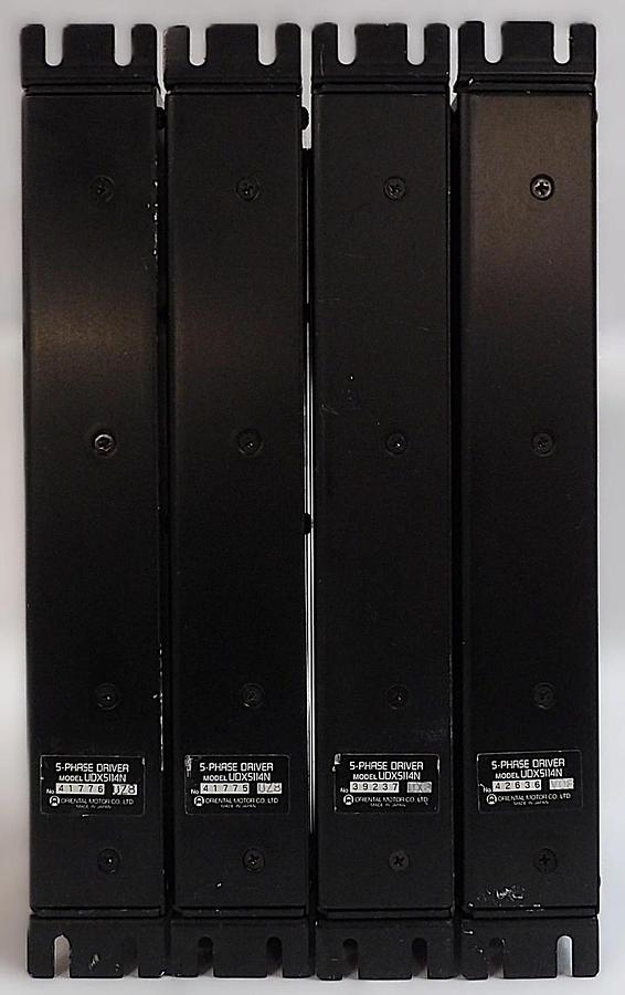 Used Oriental Motor UDX5114N 5-Phase Driver Super VEXTA Lot of 4 Surplus