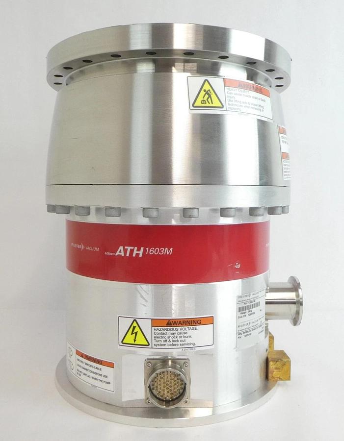 Used ATH 1603M Pfeiffer Vacuum Y25221B0 Turbomolecular Pump Turbo Working Surplus