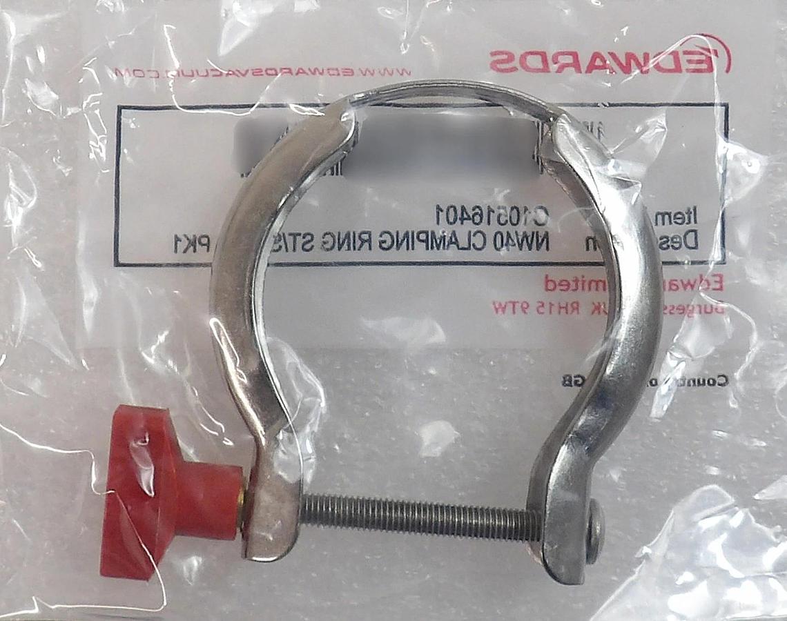 Edwards NRY6EZ000 iXH PTFE Check Valve M56104054 and Elbow C10506759 Kit New